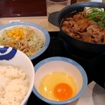 松屋 - 牛鍋定食❤650円