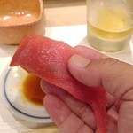 すしざんまい - 寿司は手で食す・赤身