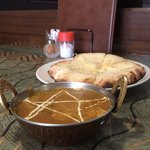 ダンネバード - かぼちゃチキンカレー＆チーズナン