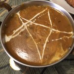 ダンネバード - かぼちゃチキンカレーのアップ