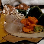 うを徳 - 岩手産松茸、濱中産雲丹、城下鰈