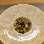 銀座 大石 - アワビ