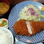 とんかつ 鉄 - 上ロースかつ定食