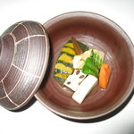 まるた生簀どころ - 小鉢・野菜の炊き合わせ