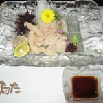 まるた生簀どころ - ミル貝のお造り