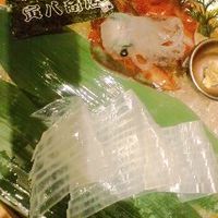寅八商店 心斎橋店 - 右上のゲソはてんぷらに