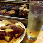 博多のおでん - ハイボール&さつま芋&アスパラ豚
