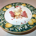 L'Antica Trattoria - ミルクの花のジェラート