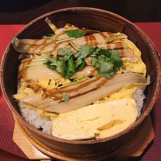 Hinoki - 煮穴子蒸し丼