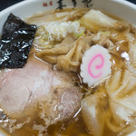喜多郎 - ワンタン麺(あっさり)：890円／2019年10月