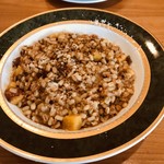 ラディーチェ - サツマイモと鳥のラグーリゾット