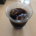 カフェテラストリコロール - セットのアイスコーヒー