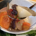 ジョワ・デ・サンス - お野菜が優しい柔らかさの『温野菜スープ仕立て』
