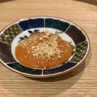 山地陽介 - 琵琶湖 井保水産の鮎のソース