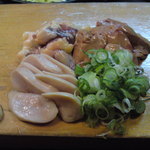 炉端処 一心 - 地鶏造り三種盛り