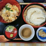 ふきや - 二色だれ　比内地鶏親子丼セット