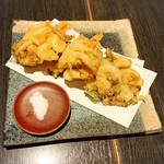 酒菜 竹のした - 白えびと舞茸の香ばしい味わいが秀逸です！！d(^_^o)