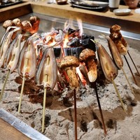 柳家 - 松茸と天然鮎ひらき