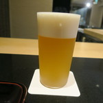 日本料理 晴山 - 生ビール
