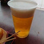 たこ焼道楽 わなか - 生ビール 中