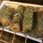 静岡酒場ガッツ - 静岡おでん「おまかせ５本」520円也。税込。