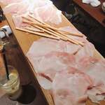 生ハムとイタメシ。86ストア - 生ハム2種類