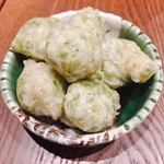 生ハムとイタメシ。86ストア - しらすと青さ海苔のゼッポリーニ