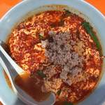 元祖ニュータンタンメン本舗 - 大盛大辛ひき肉ダブルニラ