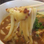 鐘庵 - チーズカレーうどん