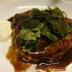 さたけ - お好み焼き。やっぱ大阪きたらたべないと！