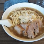 自家製麺 伊藤 - 比内鶏肉そば 中（焼豚4枚）900円 ♪