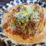 南部屋路ばた - 限定麺「枝豆汁なし担々麺」(2019年10月20日)