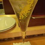 MARE di SAKAI - 泡でスタート、グラスがかわいい‼️