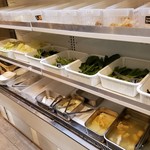 本格火鍋専門店 蜀一冒菜 - 野菜のショーケース