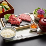 鹿儿岛黑毛牛肉“日本第一”烤肉御膳