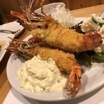 漁火 - 大海老フライ❗️