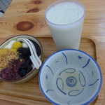 靚媽豆花店 - 生姜のシロップと。