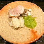 蓬左茶寮 - =さわらのタタキ　柚子胡椒=