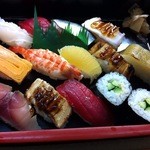 Okazaki - 寿司盛り一人前半