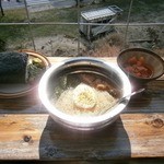 Ippukuya - タコポーおにぎり＆冷やし麺