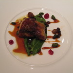 レペトワ - （'12/02 訪問）前菜・フランス産フォアグラのポアレ バニュルスソース エピス風味(＋840円)