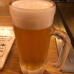 銀ノ板 - 乾杯のビール