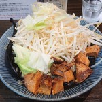 ちょもらん麺 - 黒ゴマちょもらん麺 野菜増し