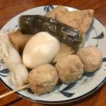 庄家 - おでん各種…各50円