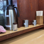 そばの神田 東一屋 - コンディメンツ。