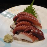 千石寿司 - タコぶつ