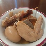 玉子焼 にし尾 - おでん盛り合わせ