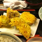 つな八 - 野菜の天ぷら・2012/2