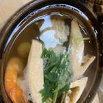 松寿司 - 松茸たっぷり土瓶蒸し