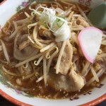 月山軒 - 焼肉ラーメン 750円